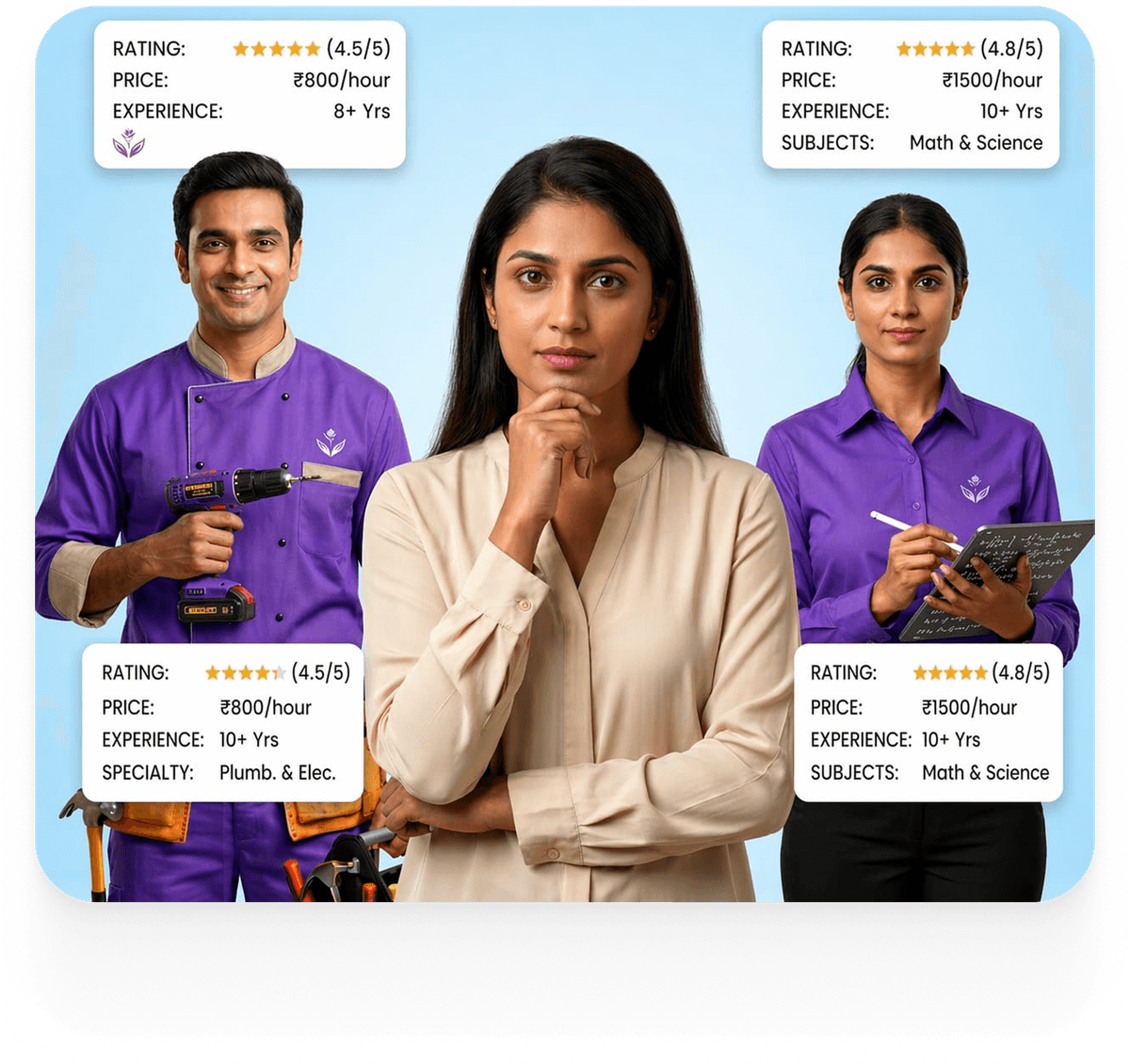 Compare & Choose Easily